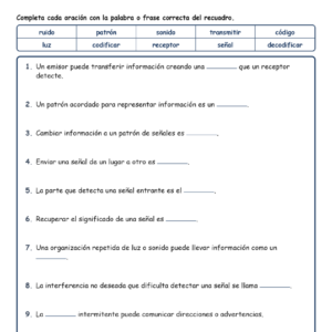 Transferencia de Completar MCQ Escritas Boletos Hoja de Trabajo NGSS Grado 4