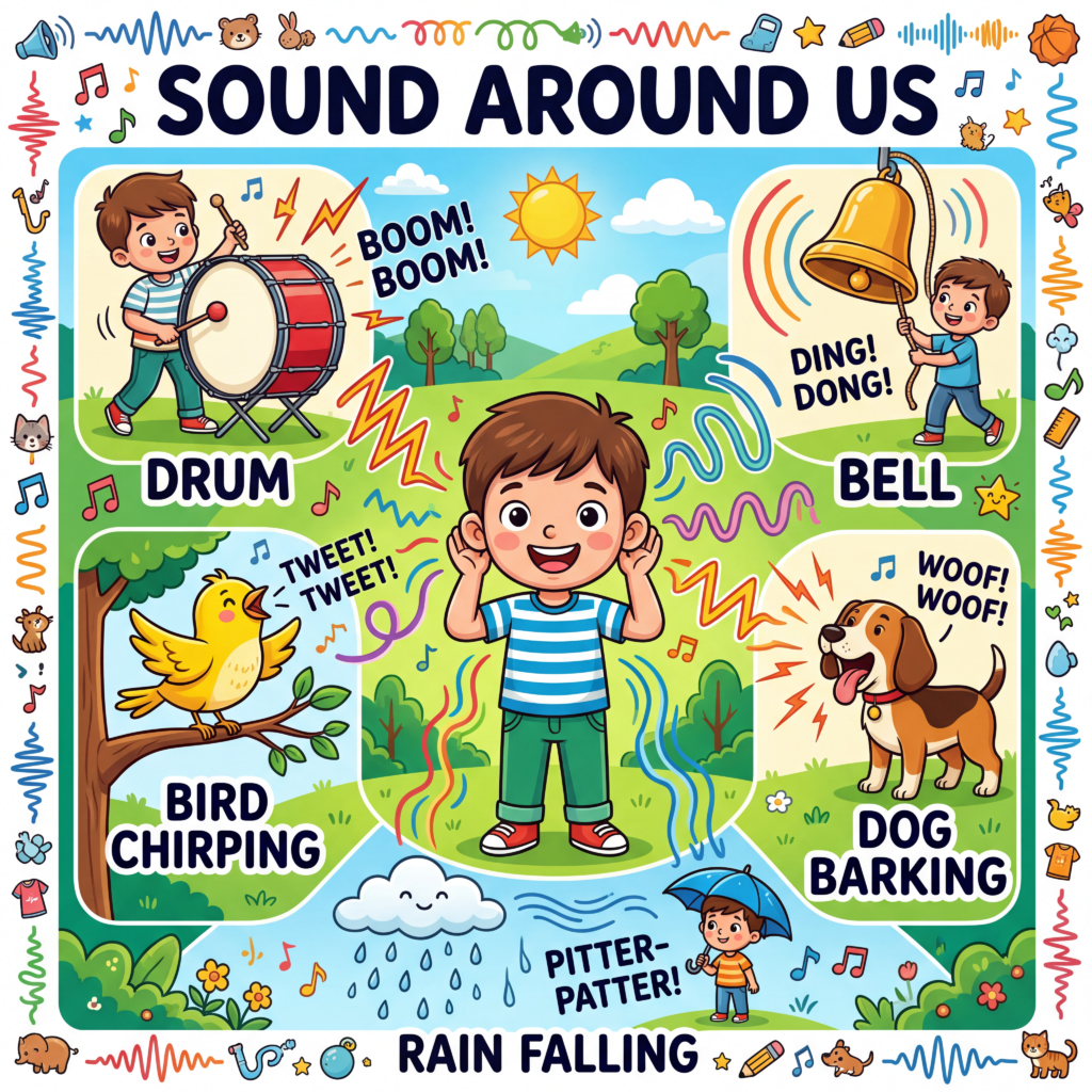 Sound Around Us A0 Poster