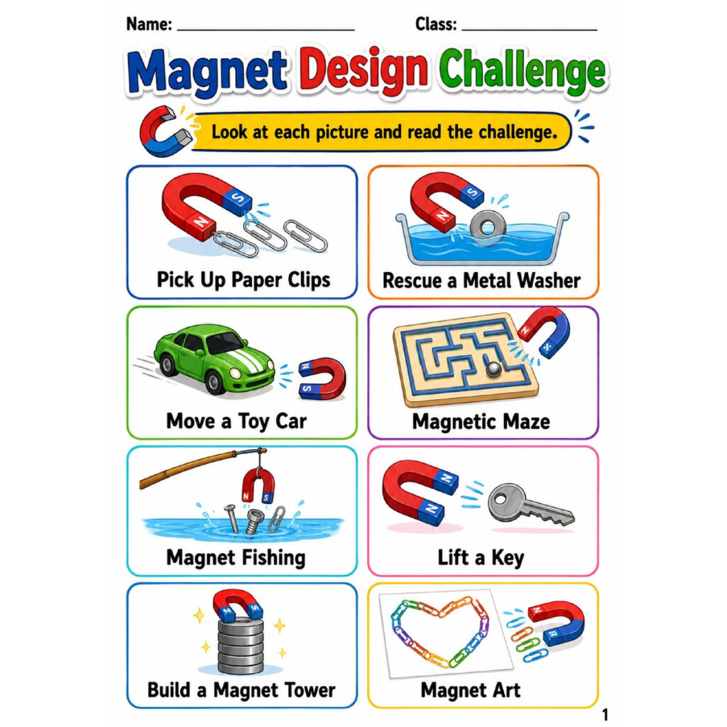MagnetDesignChallengeCardsSTEMActivitiesGrades35 1