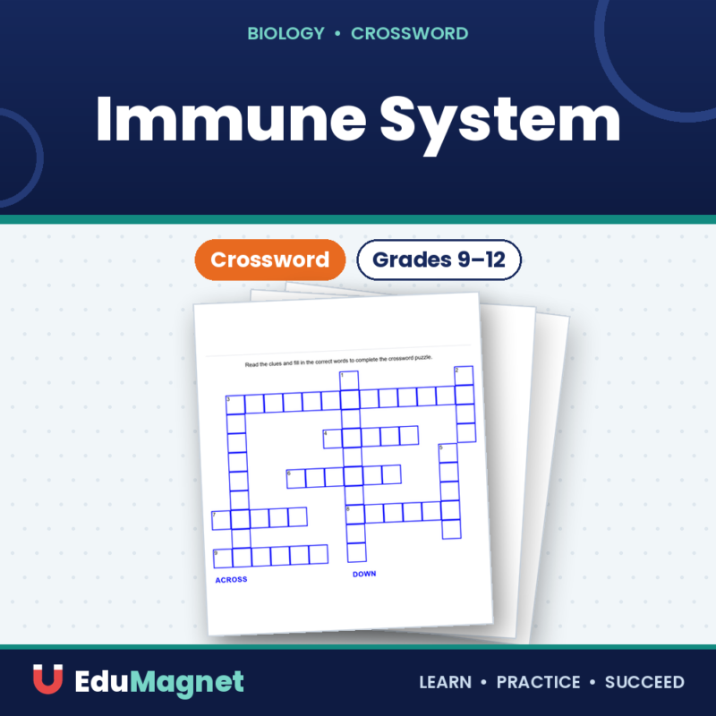 Immune System Crossword